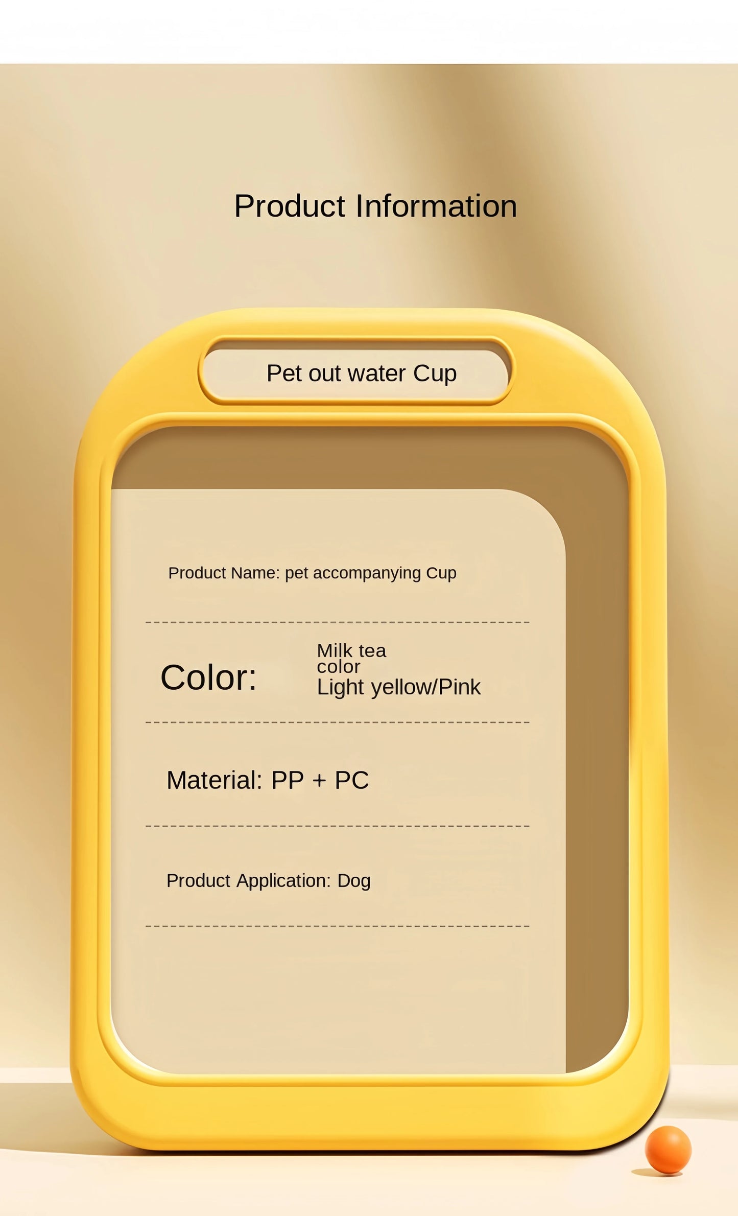 Portable Pet Water Bottle with Food Dispenser – Travel Cup for Dogs & Cats