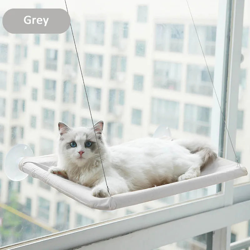 Cat Window Hammock – Hanging Bed with Strong Suction Cups for Kittens & Cats