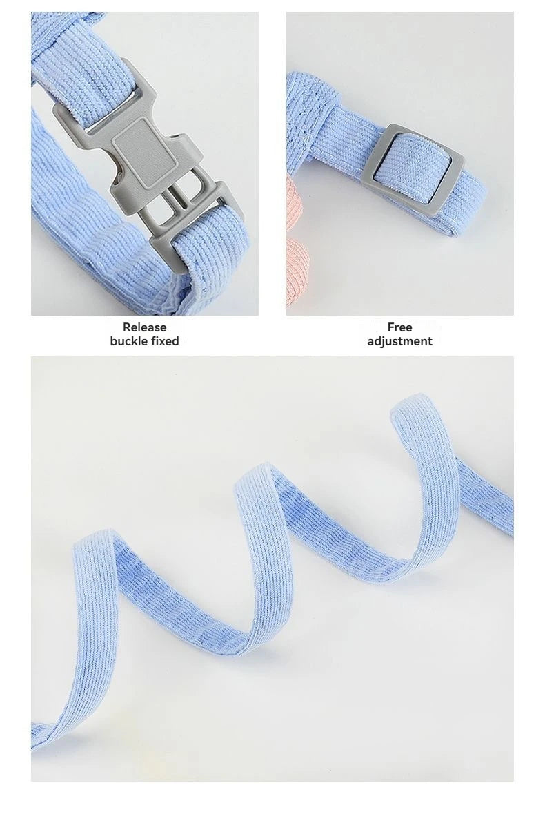 Adjustable Pet Harness & Leash Set β Breathable Walking Strap for Cats & Small Dogs
