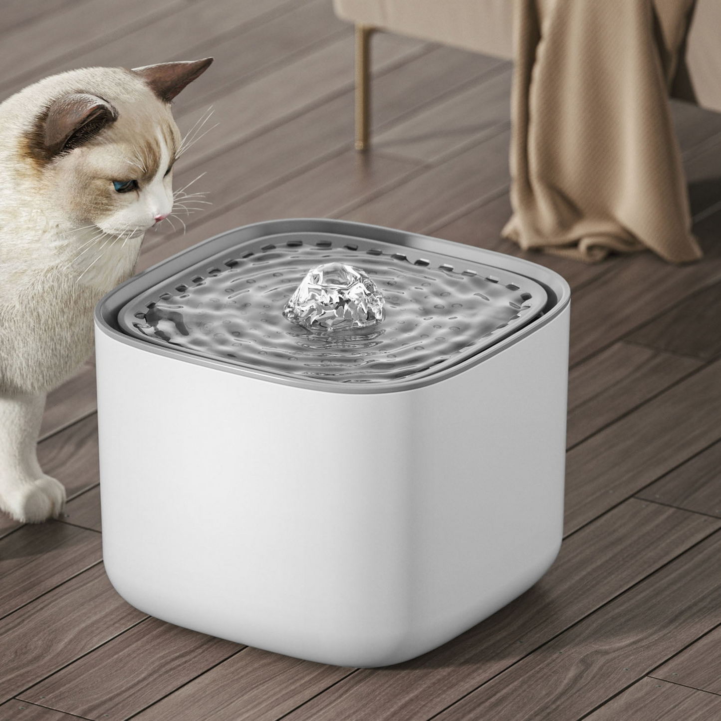 3L Automatic Cat Water Fountain – Quiet USB Electric Dispenser with Filter