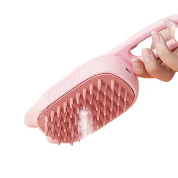 3-in-1 Electric Pet Brush – Steamy Grooming Comb for Dogs & Cats