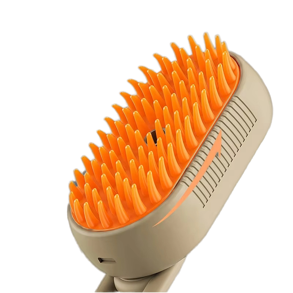 3-in-1 Electric Pet Brush – Steamy Grooming Comb for Dogs & Cats