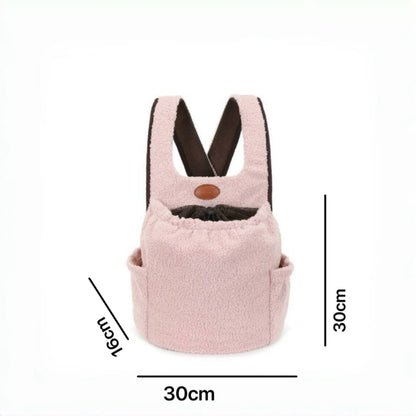 Bolsa de transporte portátil para mascotas: transportín de viaje de gran capacidad para perros y gatos