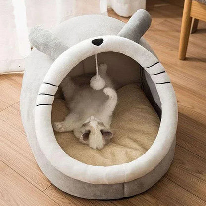 Washable Pet Bed – Soft Lounger Cushion & Warm Cat/Dog Mat for Winter