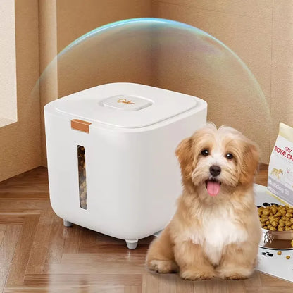 Pet Food Storage Barrel – Large Capacity Sealed Container for Dog & Cat Food