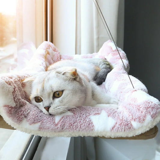 Cat Window Hammock – Hanging Bed with Strong Suction Cups for Kittens & Cats