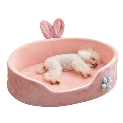 Soft Pet Bed – Detachable & Washable Sleeping Mat for Dogs and Cats
