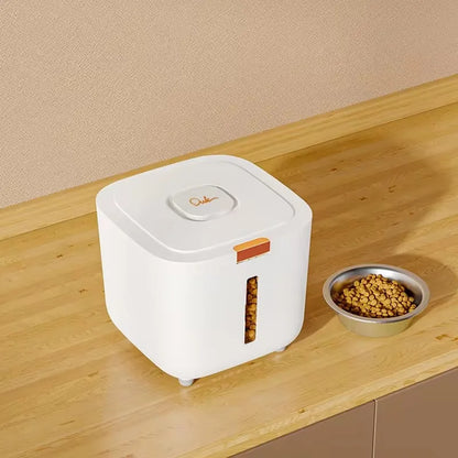 Pet Food Storage Barrel – Large Capacity Sealed Container for Dog & Cat Food
