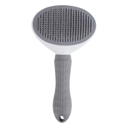 Stainless Steel Pet Hair Removal Comb – Grooming Brush for Dogs & Cats