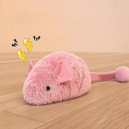 Interactive Plush Mouse Toy – Chew & Play Game for Kittens and Cats