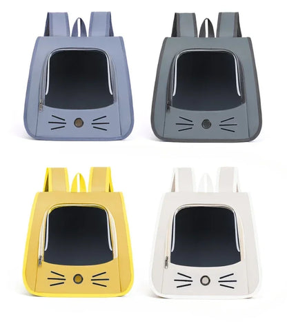 Pet Carrier Backpack – Breathable Travel Bag for Cats & Small Dogs