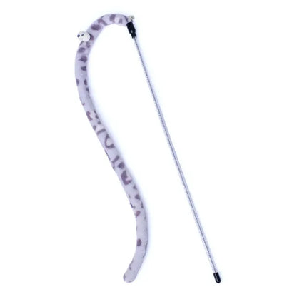 Cat Feather Teaser Wand – Interactive Play Rod Toy for Kittens & Cats