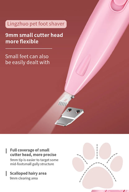 Electric Pet Hair Trimmer – Professional Grooming Cutter for Dogs & Cats