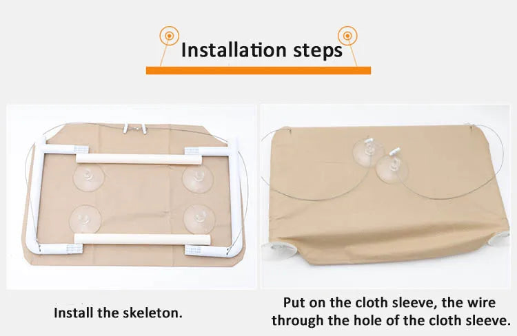 Cat Window Hammock – Hanging Bed with Strong Suction Cups for Kittens & Cats
