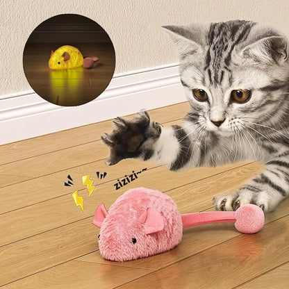 Interactive Plush Mouse Toy – Chew & Play Game for Kittens and Cats