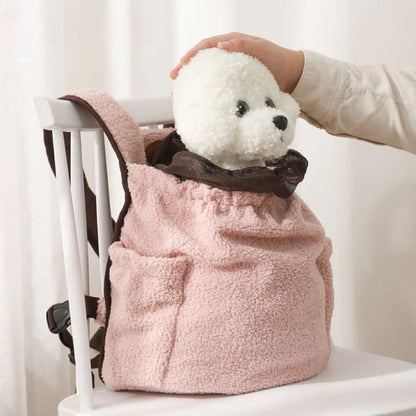 Bolsa de transporte portátil para mascotas: transportín de viaje de gran capacidad para perros y gatos