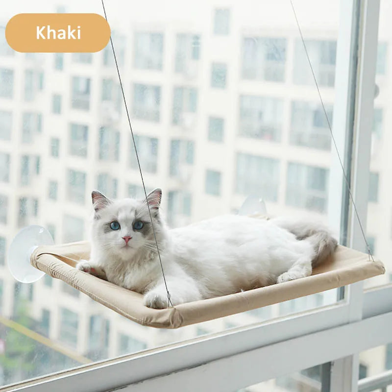 Cat Window Hammock – Hanging Bed with Strong Suction Cups for Kittens & Cats