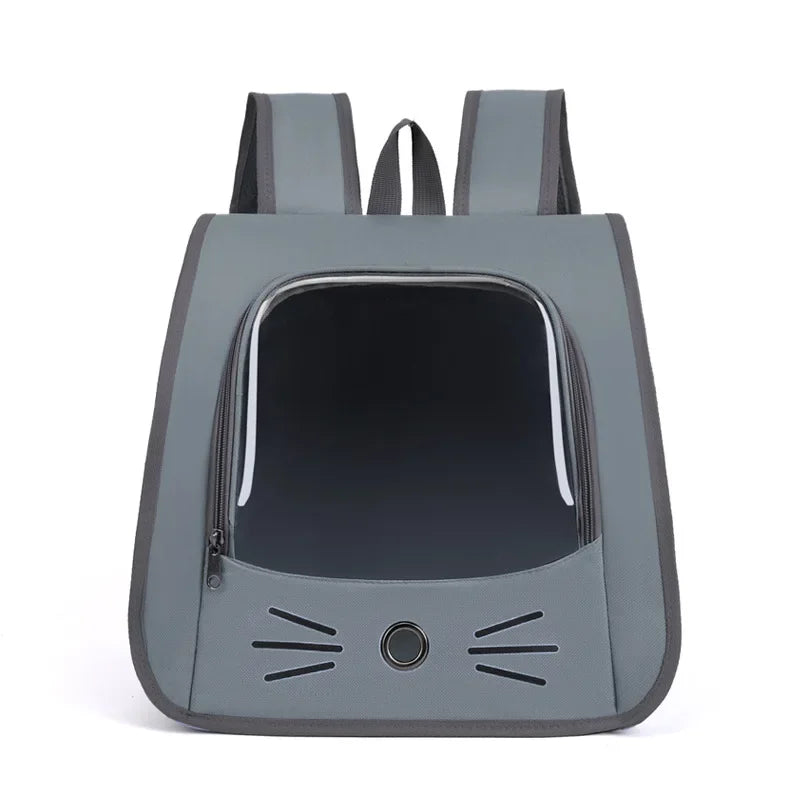 Pet Carrier Backpack – Breathable Travel Bag for Cats & Small Dogs