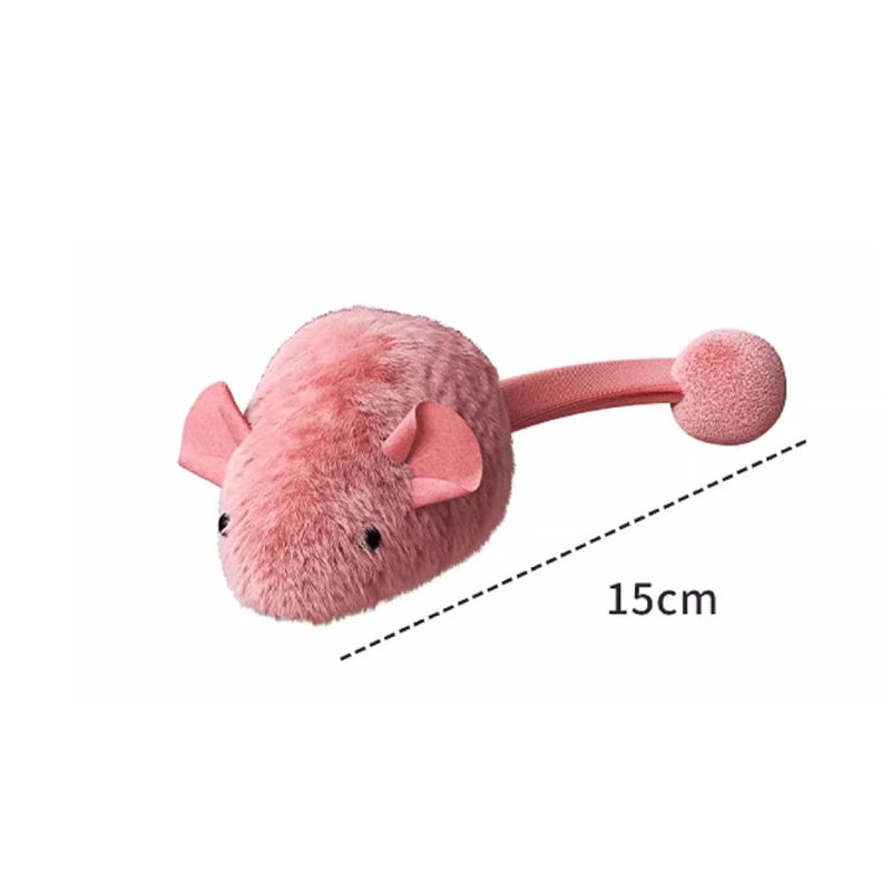 Interactive Plush Mouse Toy – Chew & Play Game for Kittens and Cats