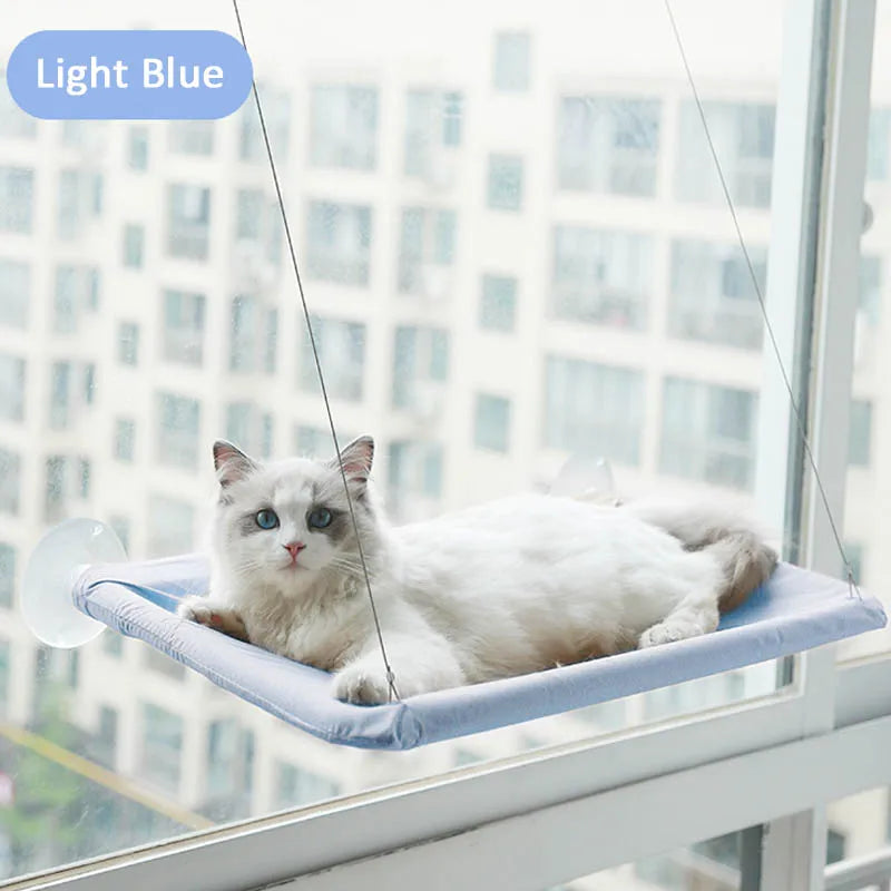 Cat Window Hammock – Hanging Bed with Strong Suction Cups for Kittens & Cats