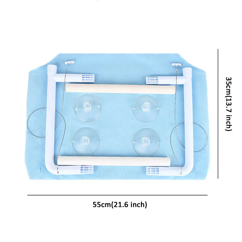 Cat Window Hammock – Hanging Bed with Strong Suction Cups for Kittens & Cats