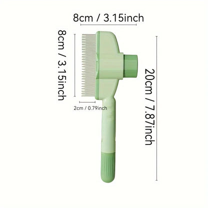 Pet Hair Remover Brush – Grooming Comb for Dogs & Cats with Long Hair