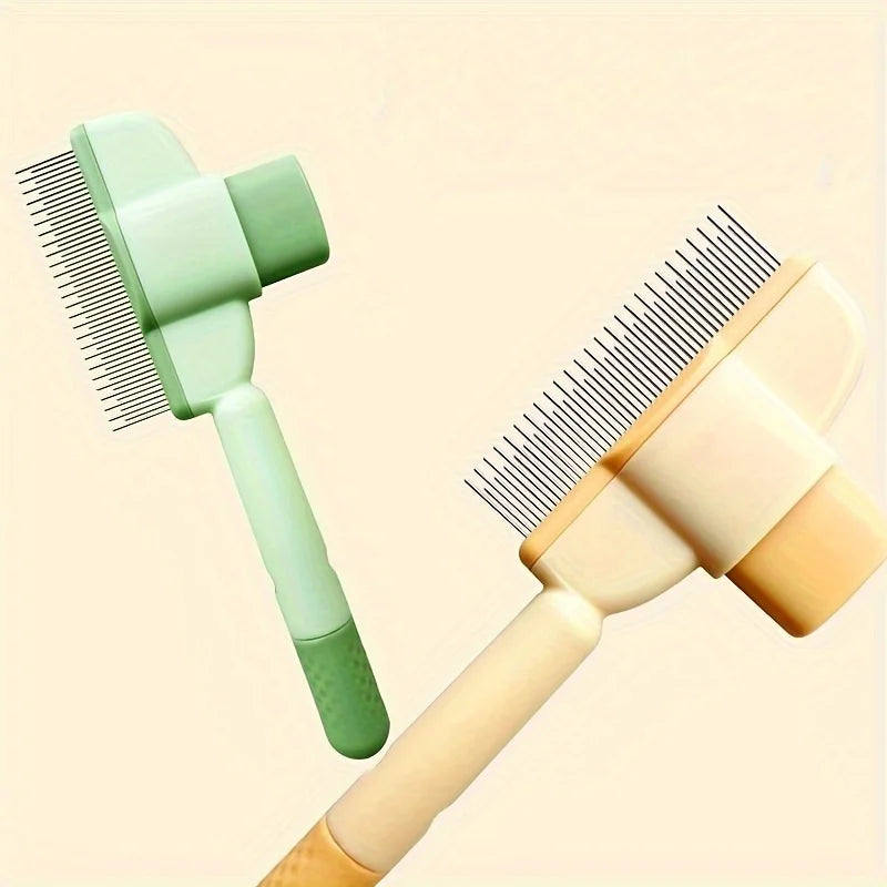 Pet Hair Remover Brush – Grooming Comb for Dogs & Cats with Long Hair