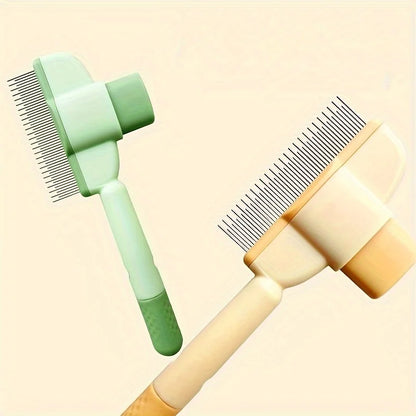 Pet Hair Remover Brush – Grooming Comb for Dogs & Cats with Long Hair