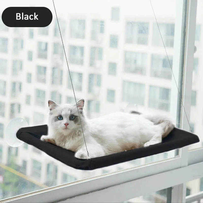 Cat Window Hammock – Hanging Bed with Strong Suction Cups for Kittens & Cats