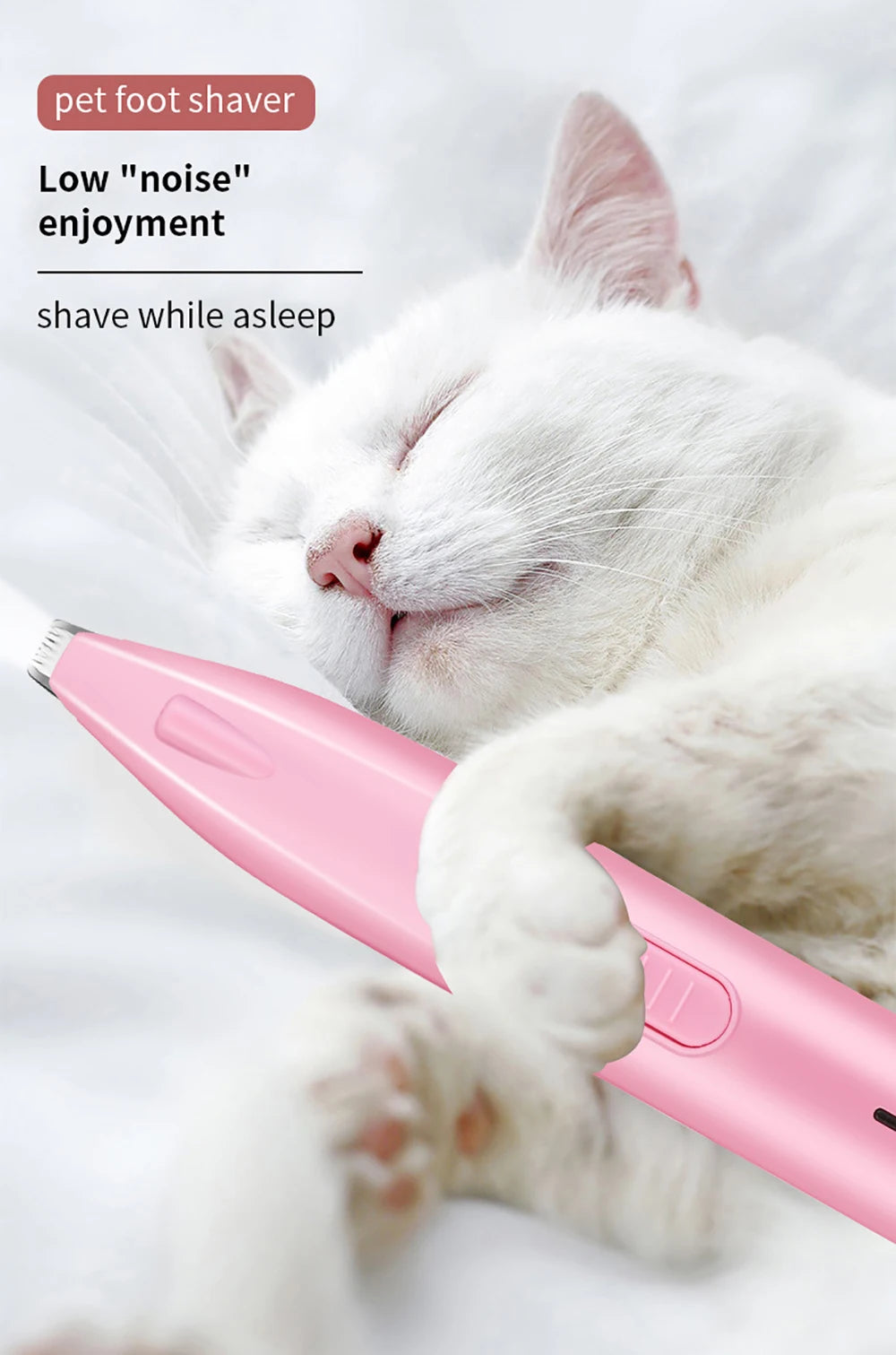 Electric Pet Hair Trimmer – Professional Grooming Cutter for Dogs & Cats
